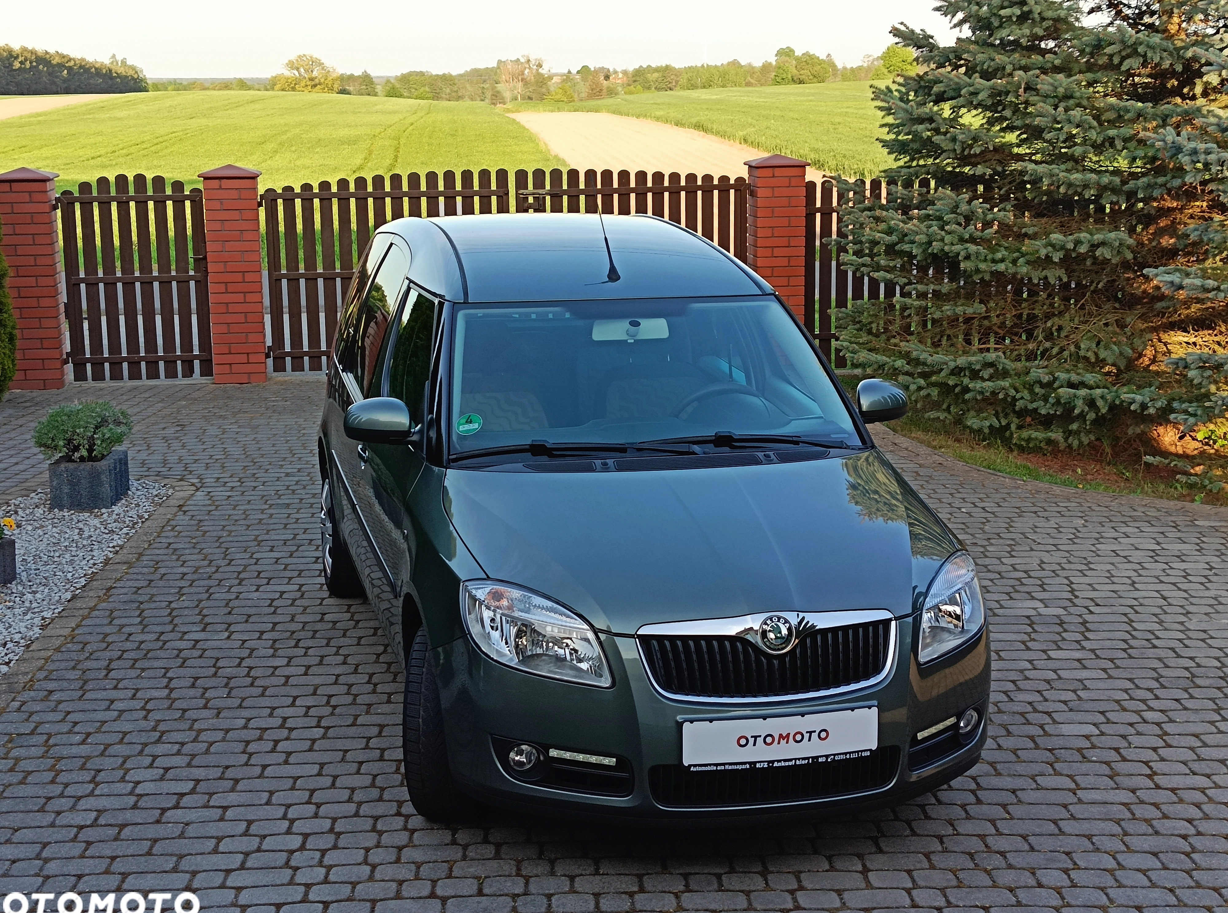 Skoda Roomster cena 15900 przebieg: 258000, rok produkcji 2007 z Gostynin małe 407